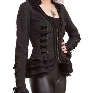 Spin Doctor dark Victorian jacket